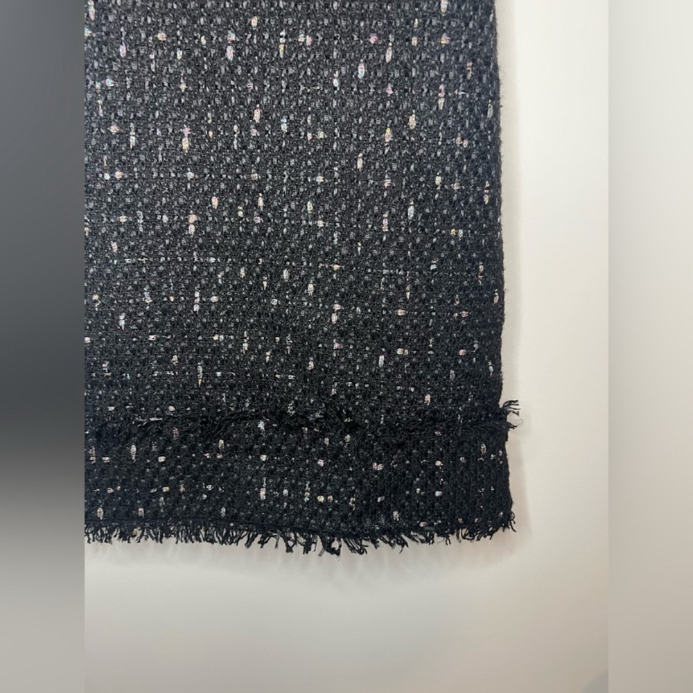 Walter Baker Bethani Tweed Mini Dress – Black Bouclé Shift – Size 2 NWT - Picture 6 of 12